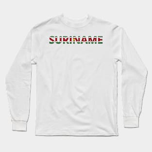 Drapeau Suriname Long Sleeve T-Shirt